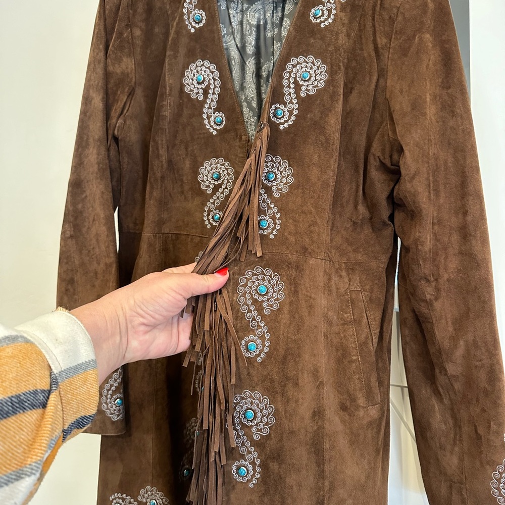 Leather jacket .  Scully women’s leather jacket . Size XXL never ever worn .